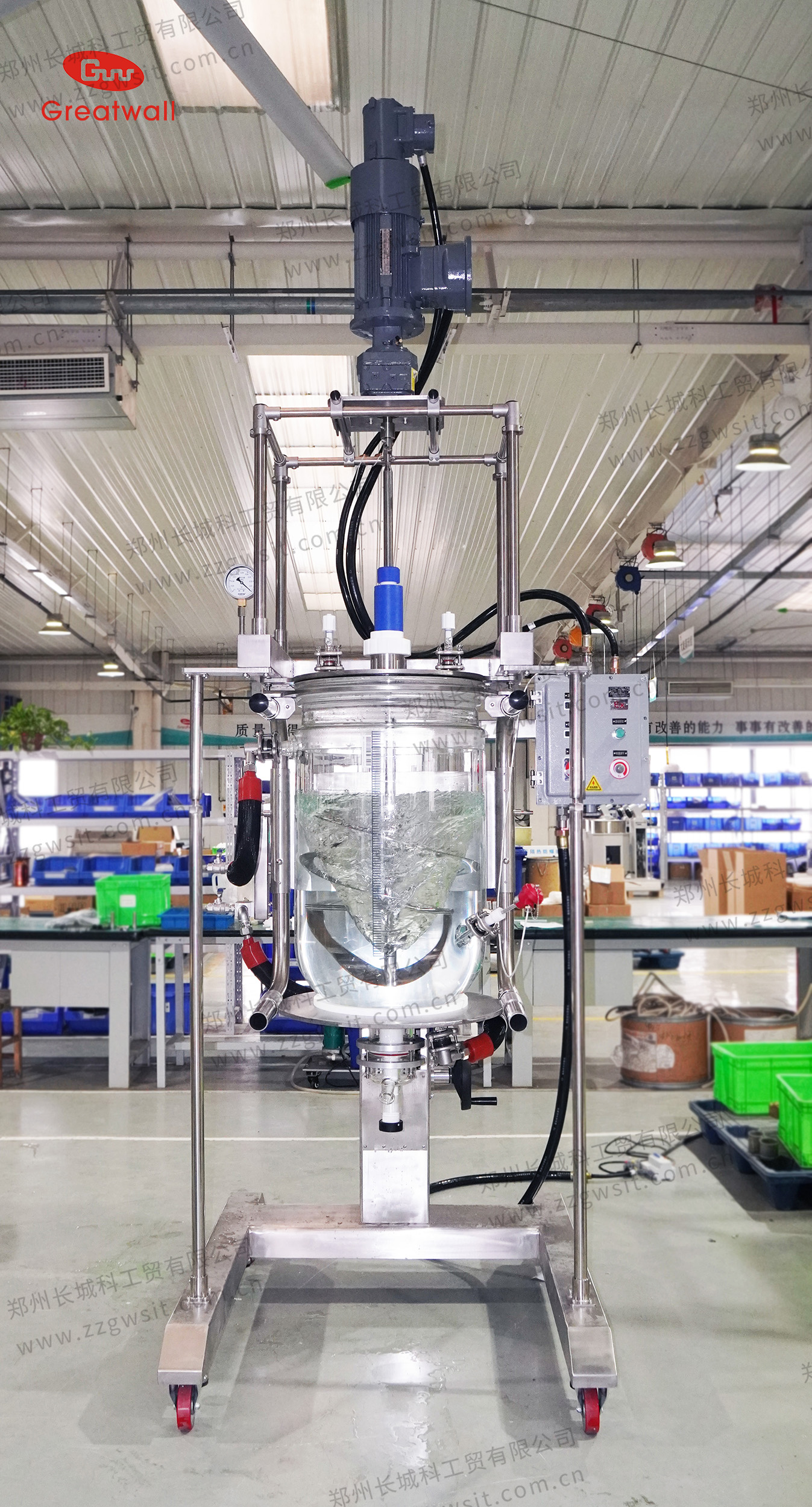 10萬粘度適配型玻璃反應釜：高粘度工藝的全場景解決方案！